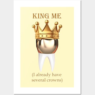 King Me Posters and Art